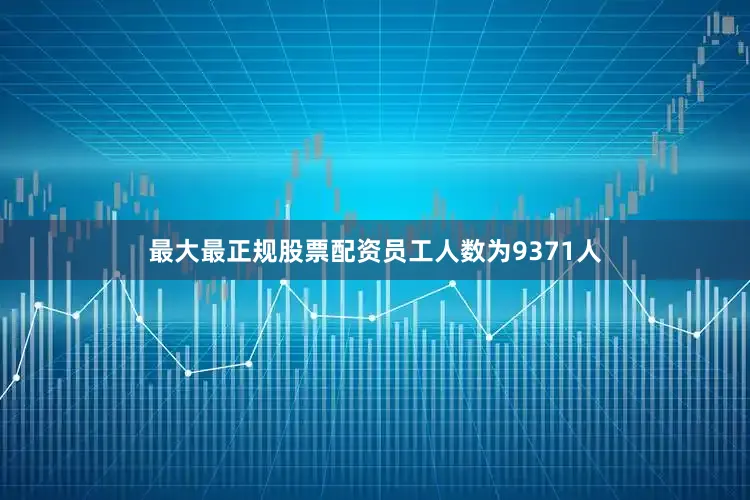 最大最正规股票配资员工人数为9371人